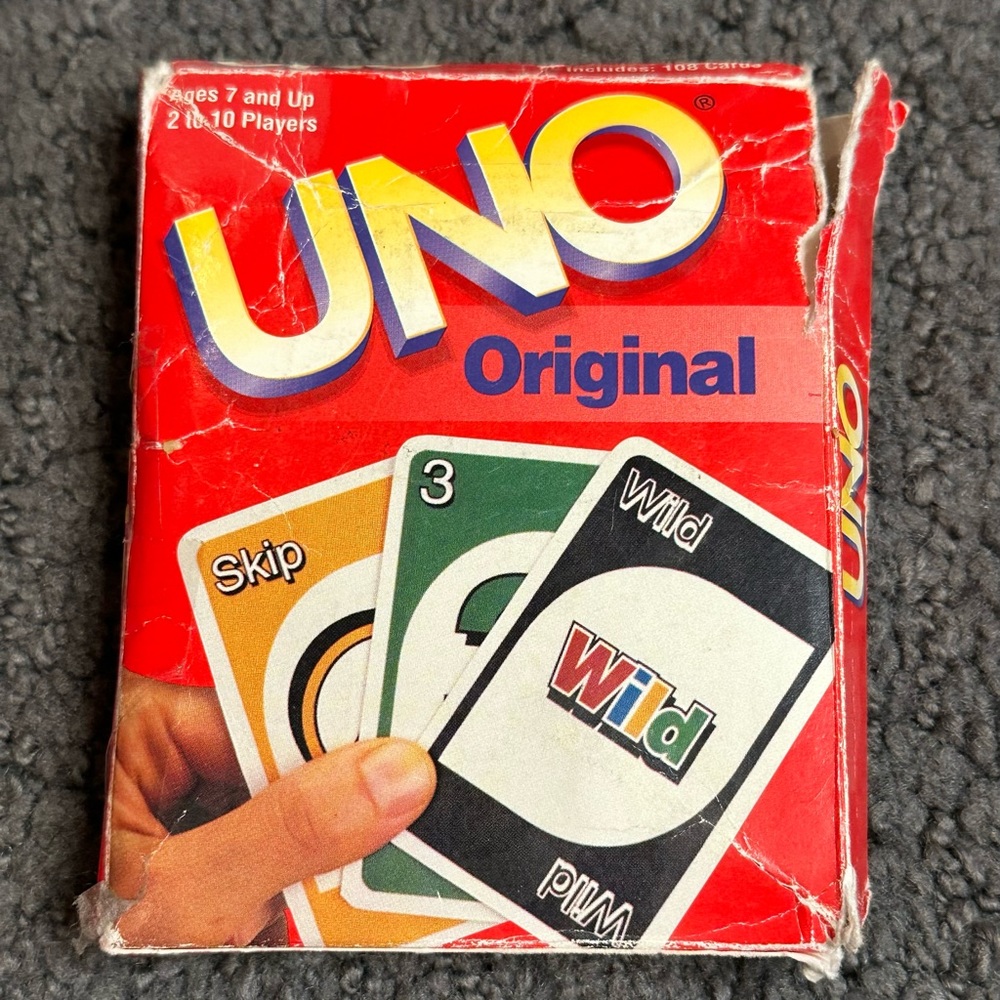 Vintage 1998 Original Card Game Complete in Original Box